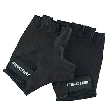 FISCHER Erwachsene Fahrradhandschuh, Sporthandschuh, Handschuh Classic S/M, schwarz, waschbar, mit Ausziehhilfe, gepolstert im Sale